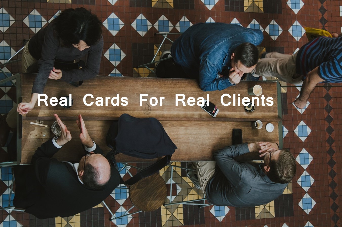 real cards real clients