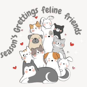 Feline Friends Greetings